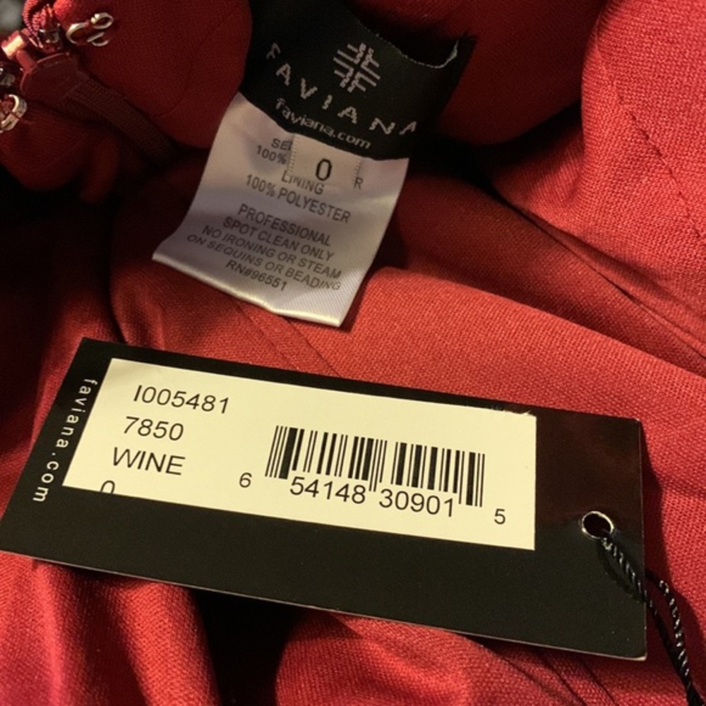Faviana Wrapped Sensation Cocktail Dress - Picture 10 of 11